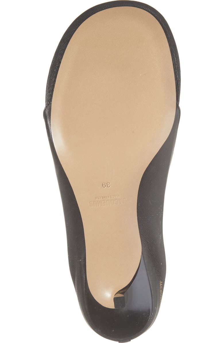 Jacquemus Les Sandales Kitten Heel Sandal, Alternate, color, Black