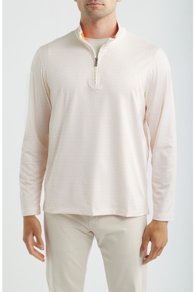 XC+™ Performance Game Day Quarter-Zip Pullover, Main, color, BRIGHT ORANGE