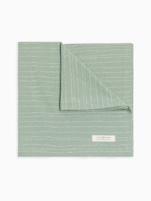 Colored Organics Organic Swaddle Blanket In Multi