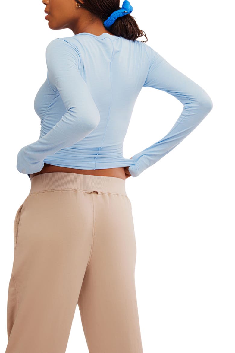 FP Movement Hatch Right On Run Layering T-Shirt, Alternate, color, BLUE BELL