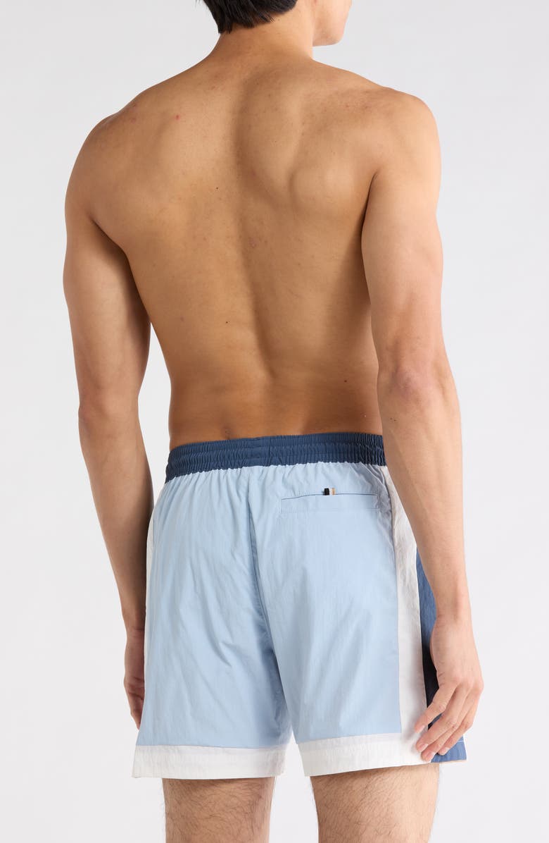 BOSS Remy Swim Trunks, Alternate, color, Light/ Pastel Blue