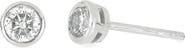 Bony Levy Bezel Diamond Stud Earrings - 0.25 ctw.