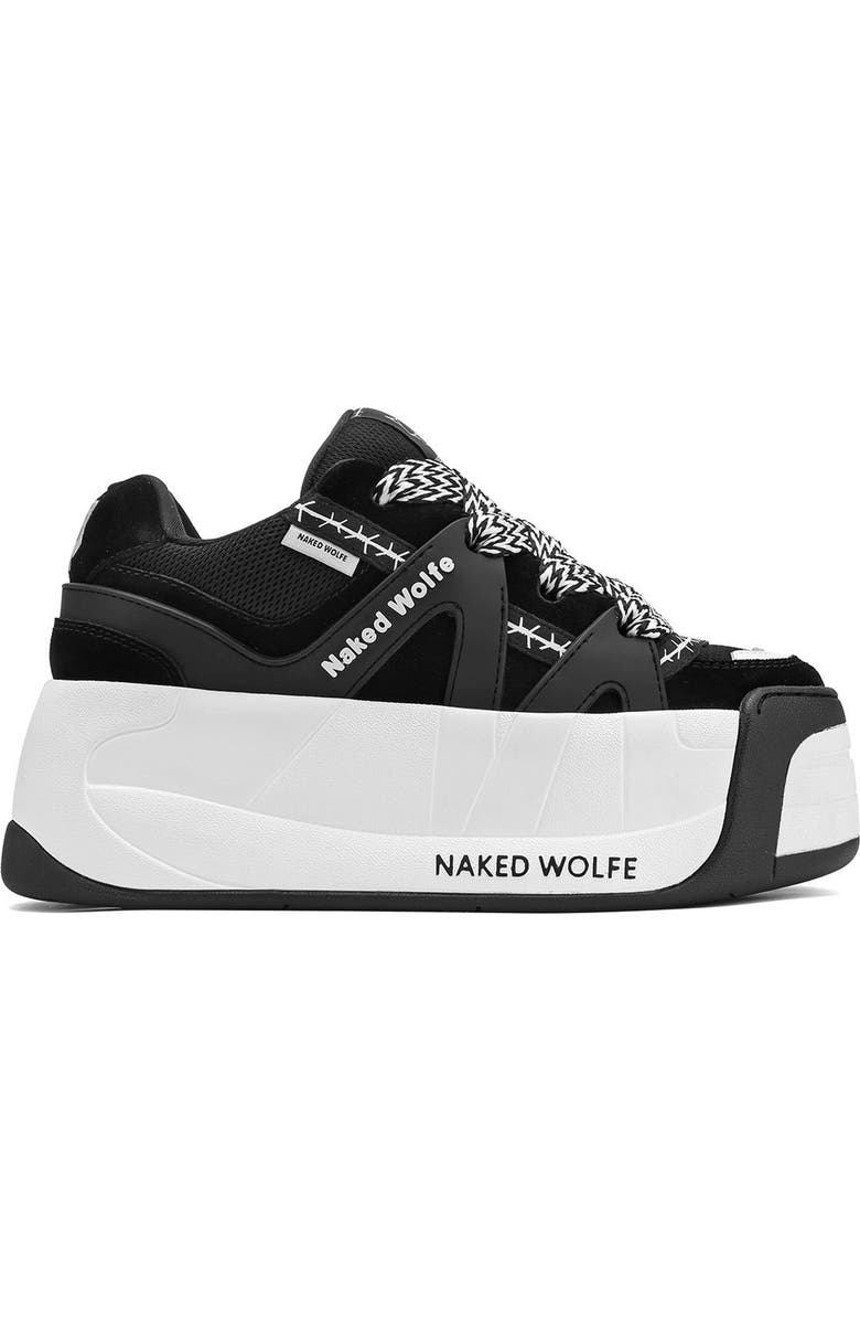 NAKED WOLFE Slider Platform Sneaker, Main, color,