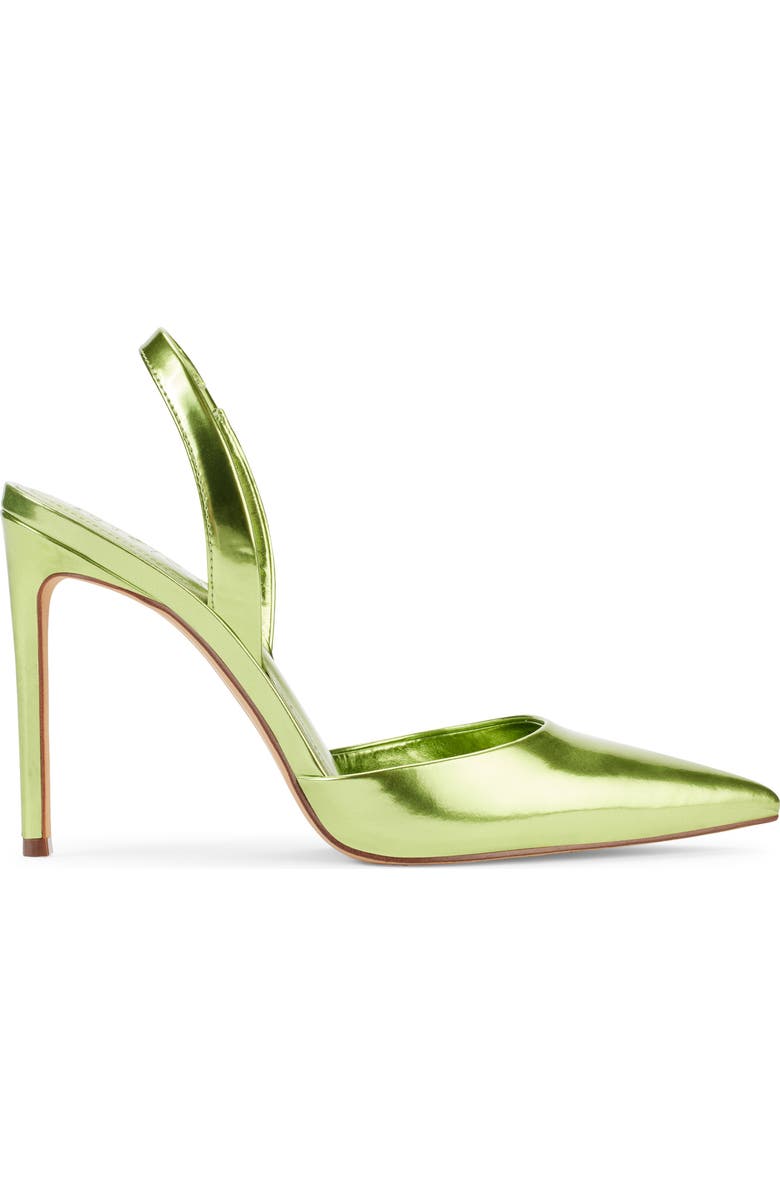 DKNY Macia Slingback Pump, Alternate, color, Electric Lime
