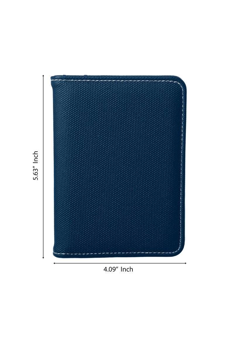 Passport Holder for Travel, Passport Cover for Men and Women, Travel Folio, Alternate, color, Navy