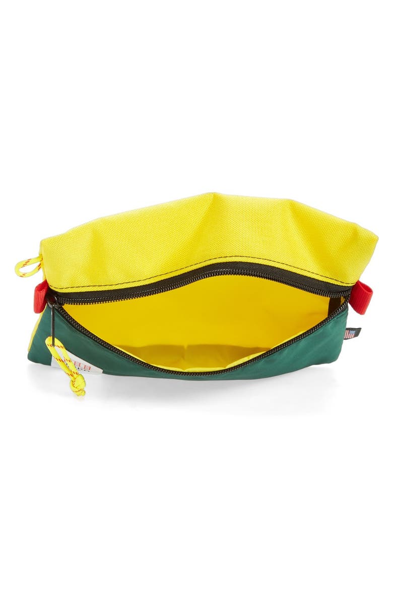 Topo Designs Accessory Bag, Alternate, color, FOREST/ SUNSHINE
