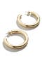 Dalilah Medium Hoop Earrings