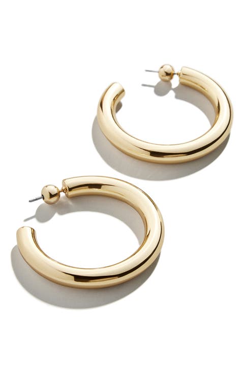 Dalilah Medium Hoop Earrings