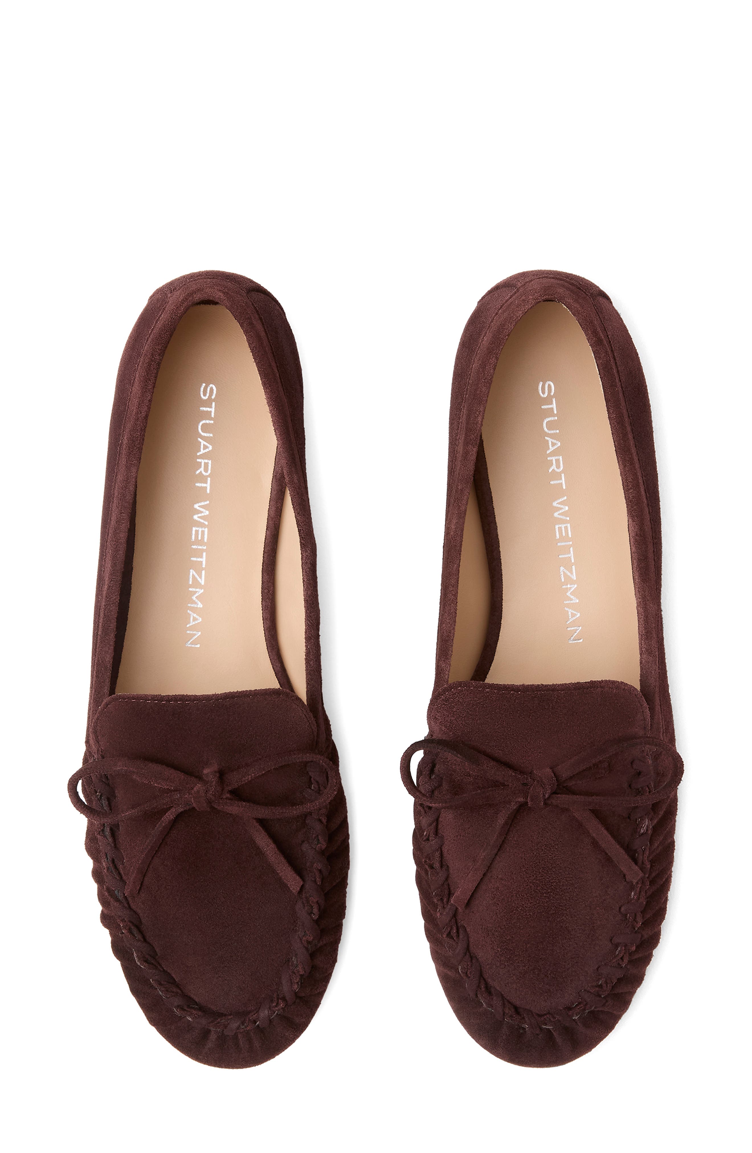 Britt Bow Loafer, Alternate, color, BAROLO