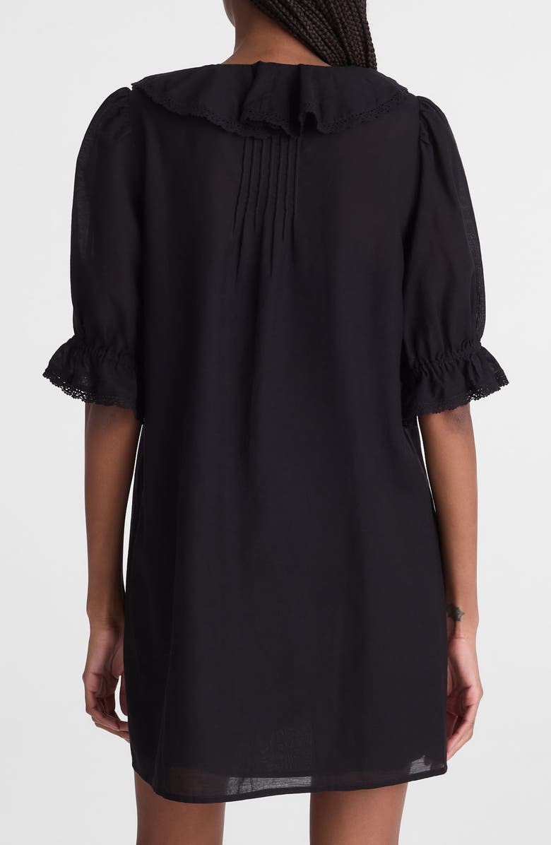 Madewell The Blaire Minidress, Alternate, color, Jet Black