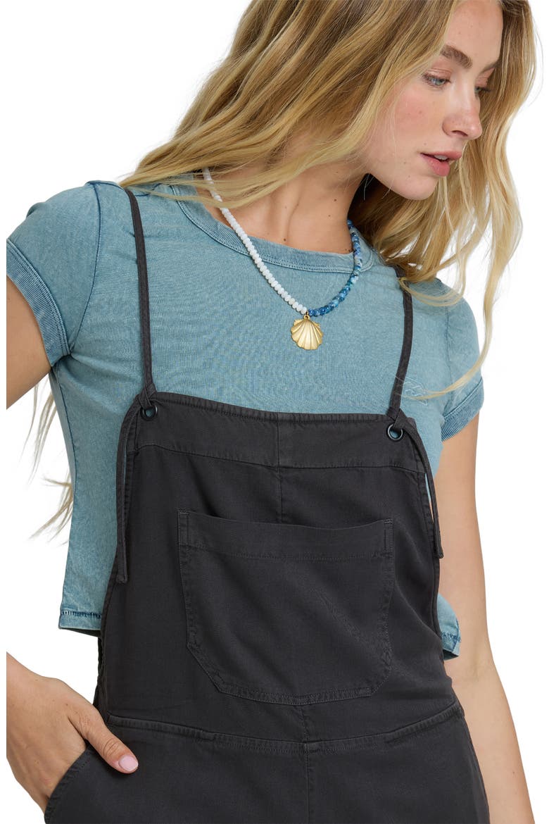 Wild Pursuit Short Overalls, Alternate, color, OFF BLACK