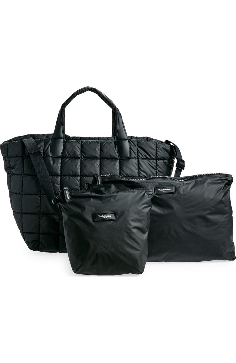 VeeCollective Porter Water Repellent Quilted Weekend Bag, Alternate, color,