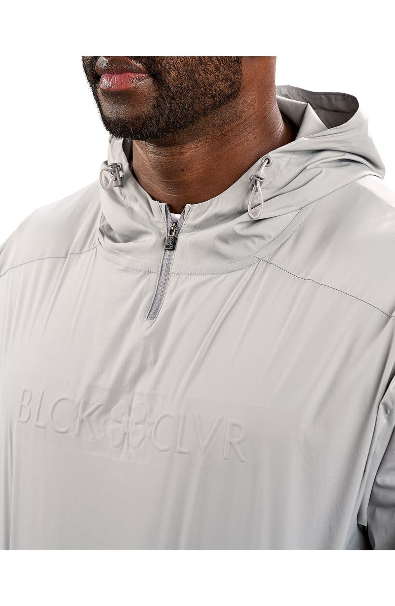 Black Clover BLCK Hoodie, Alternate, color, Light Grey
