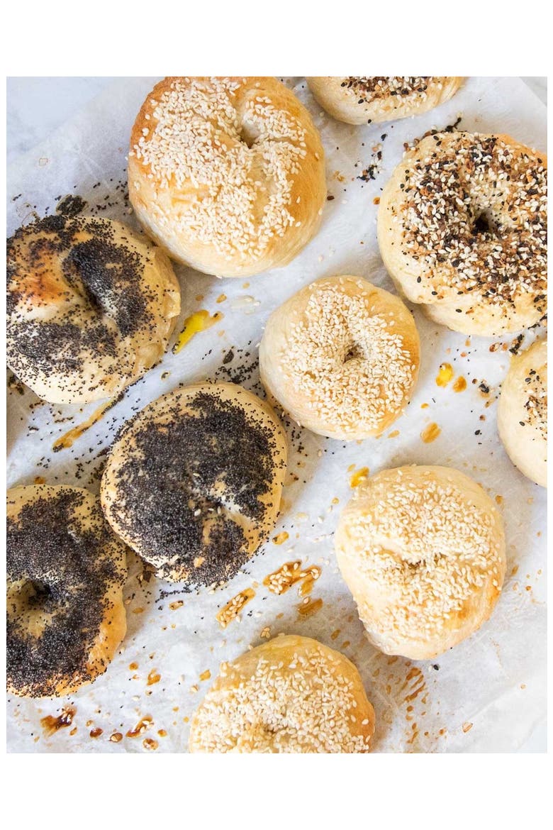 Mixed Dozen Bagels Making Kit, Alternate, color, RED