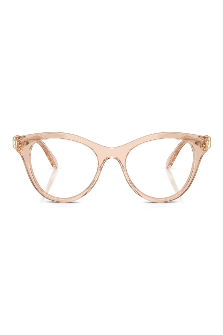 50mm Round Optical Glasses, Main, color, BEIGE