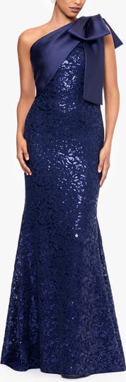 Sequin Sleeveless Gown