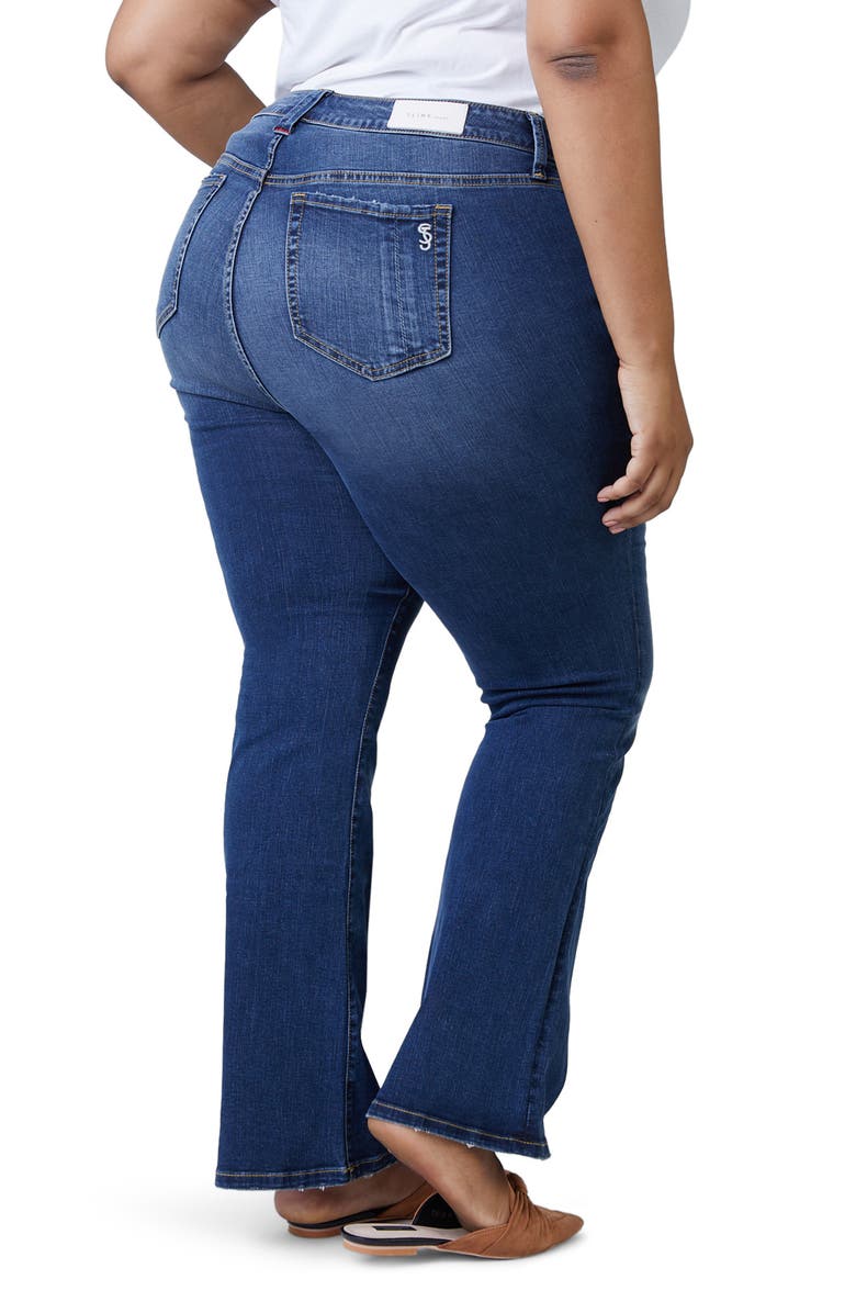 SLINK Jeans High Waist Bootcut Jeans, Alternate, color,