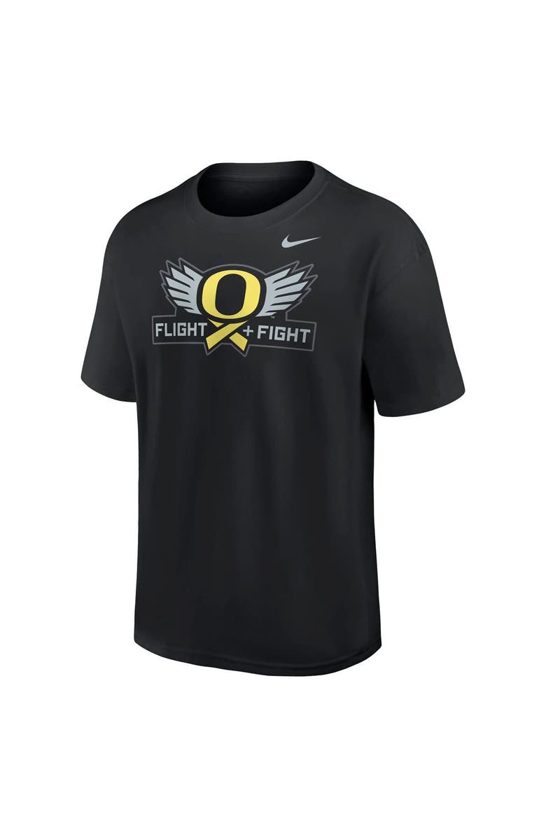 Nike Men's Nike  Black Oregon Ducks Max 90 T-Shirt, Alternate, color, 