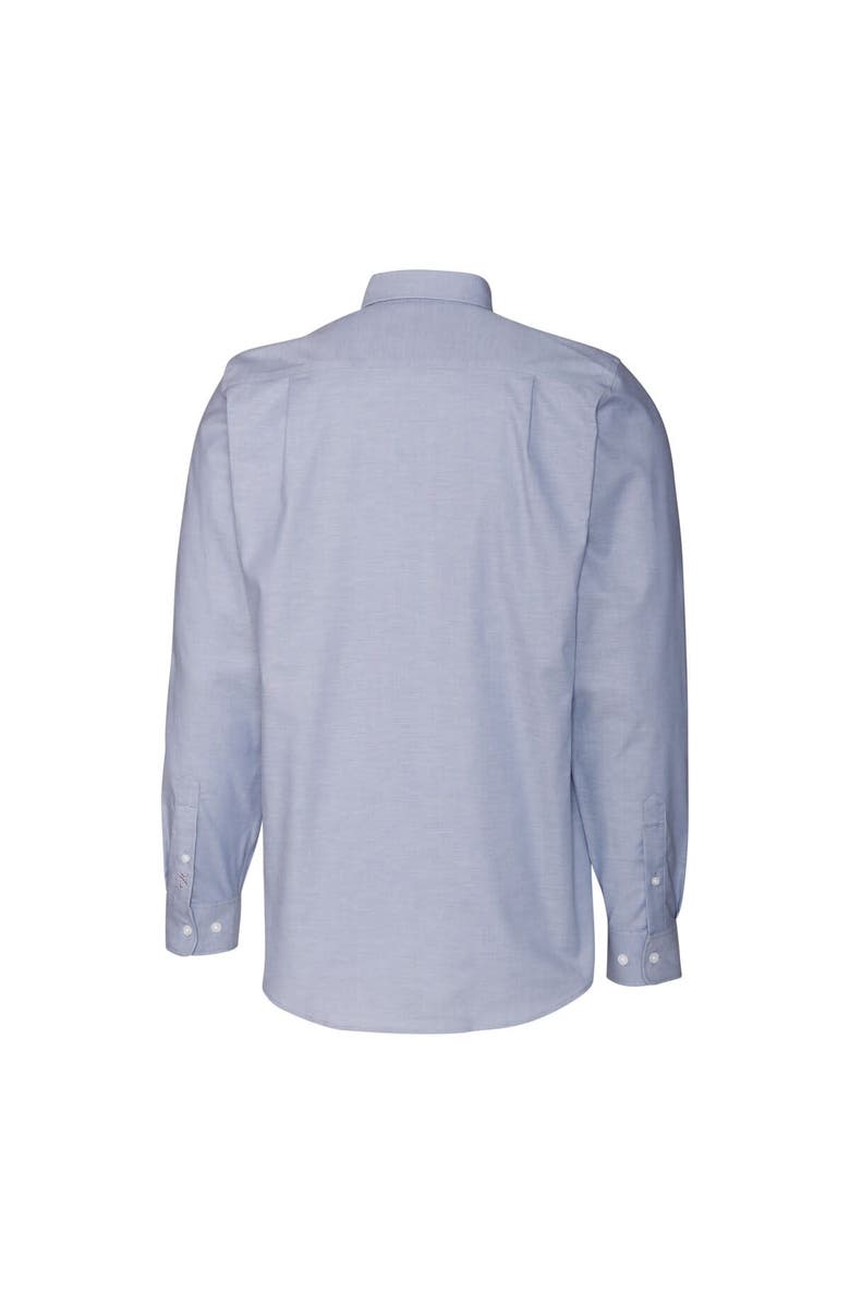 Cutter & Buck Men's Cutter & Buck Light Blue Philadelphia Eagles Big & Tall Stretch Oxford Long Sleeve Button-Down Shirt, Alternate, color, 