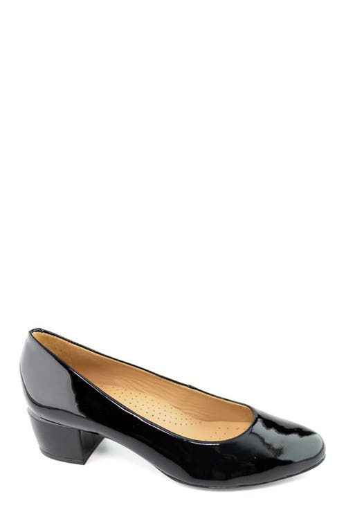 Marc Joseph New York Broad St 2.0 Patent Leather Pump in Black Soft Patent  product