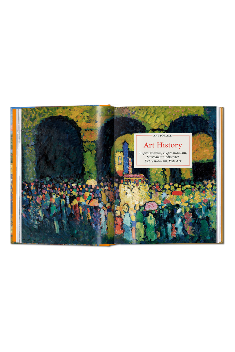 Art for All Art History Book, Alternate, color, multicolor