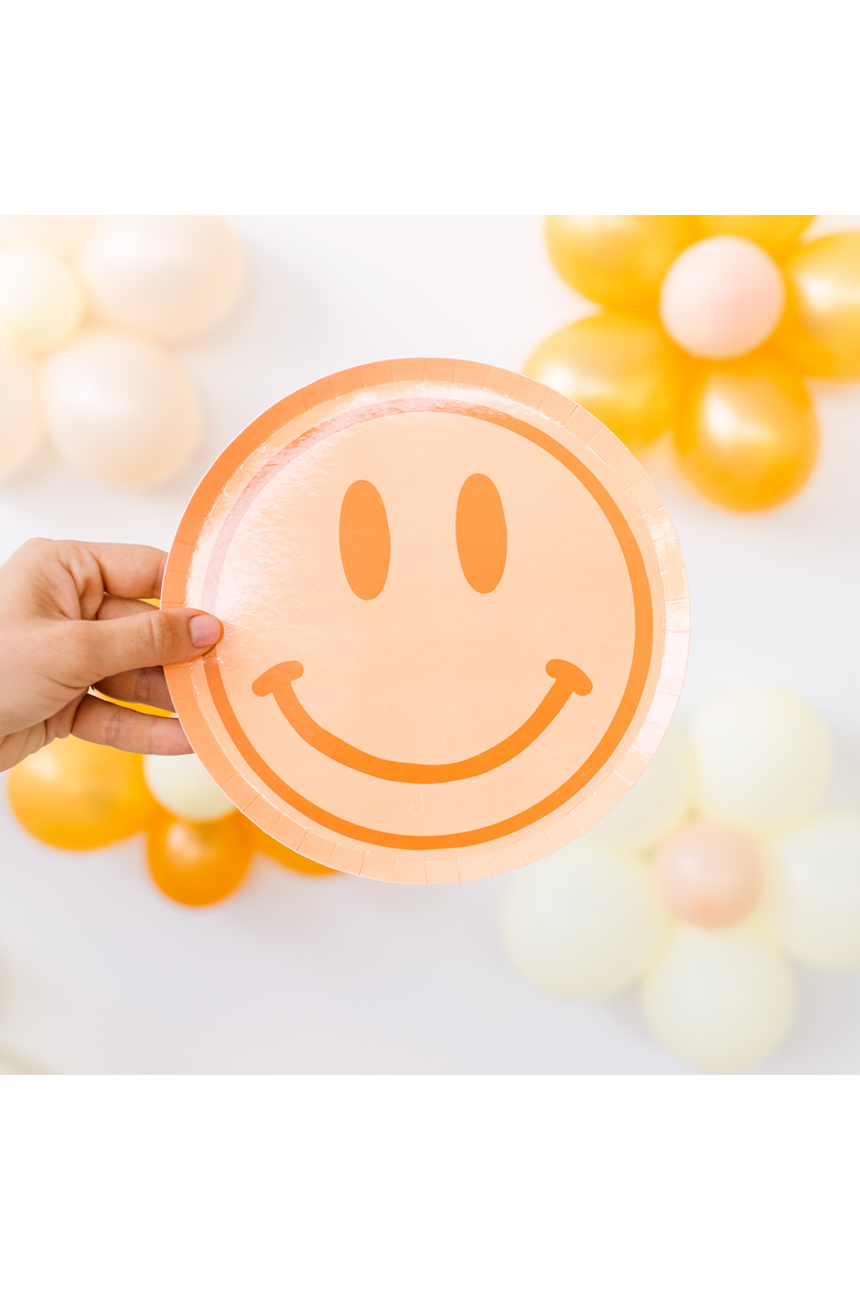 Peace & Love Smile Dessert Plates, Alternate, color, Assorted Pre-Pack