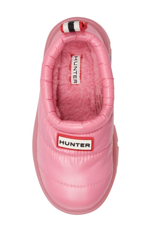 Hunter Kids' Cody Mule In Medium Pink