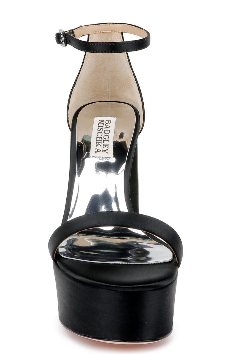 Badgley Mischka Collection Party Ankle Strap Platform Sandal, Alternate, color,