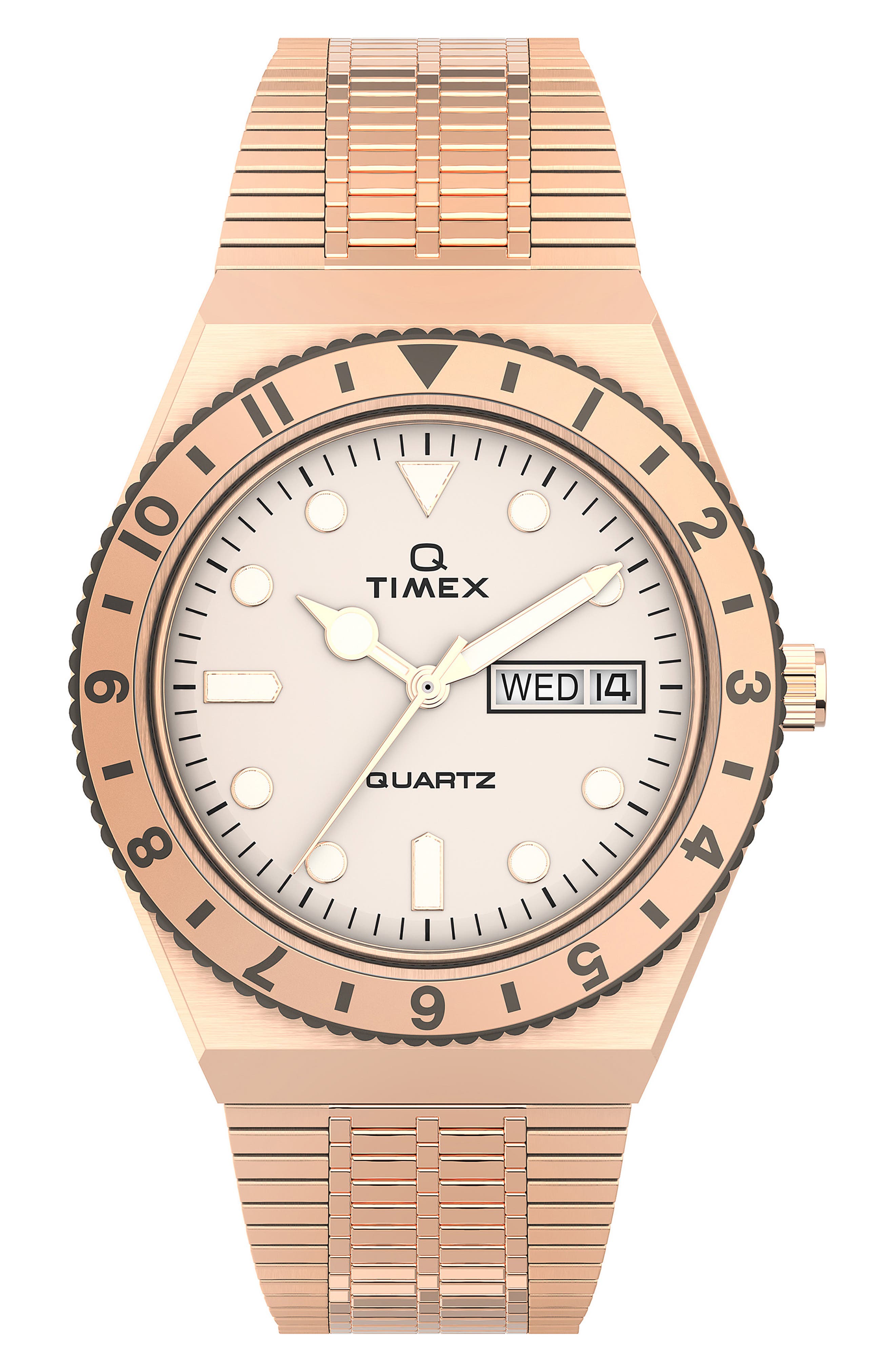 Timex® Q Bracelet Watch, 36mm