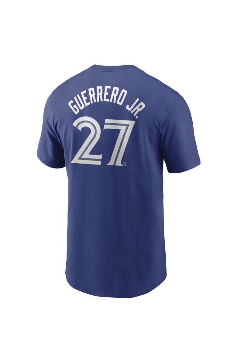 Nike Men's Nike Vladimir Guerrero Jr. Royal Toronto Blue Jays Name & Number T-Shirt, Alternate, color, Royal