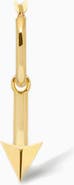 YOJ Arrow Single Hoop in Gold