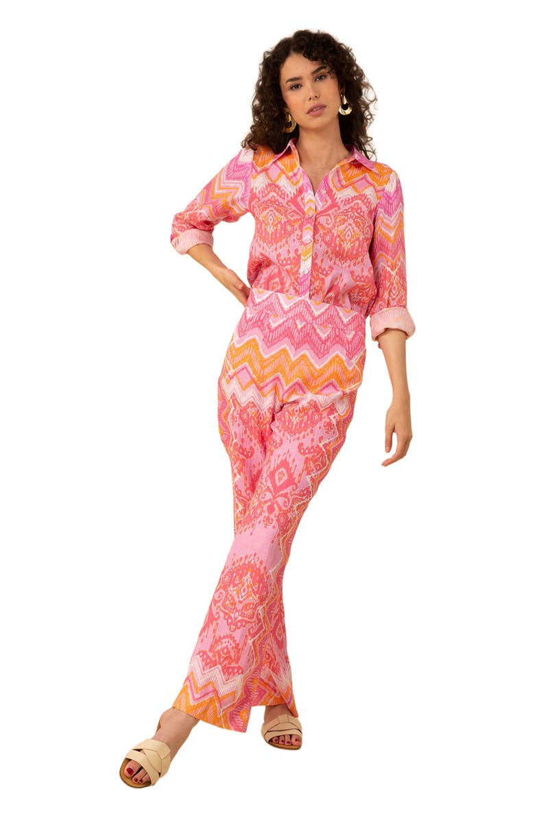 Hale Bob Phoebe Linen Pant, Alternate, color,