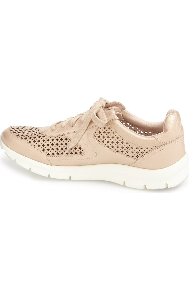 Sudini 'Tammi' Perforated Leather Sneaker, Alternate, color,