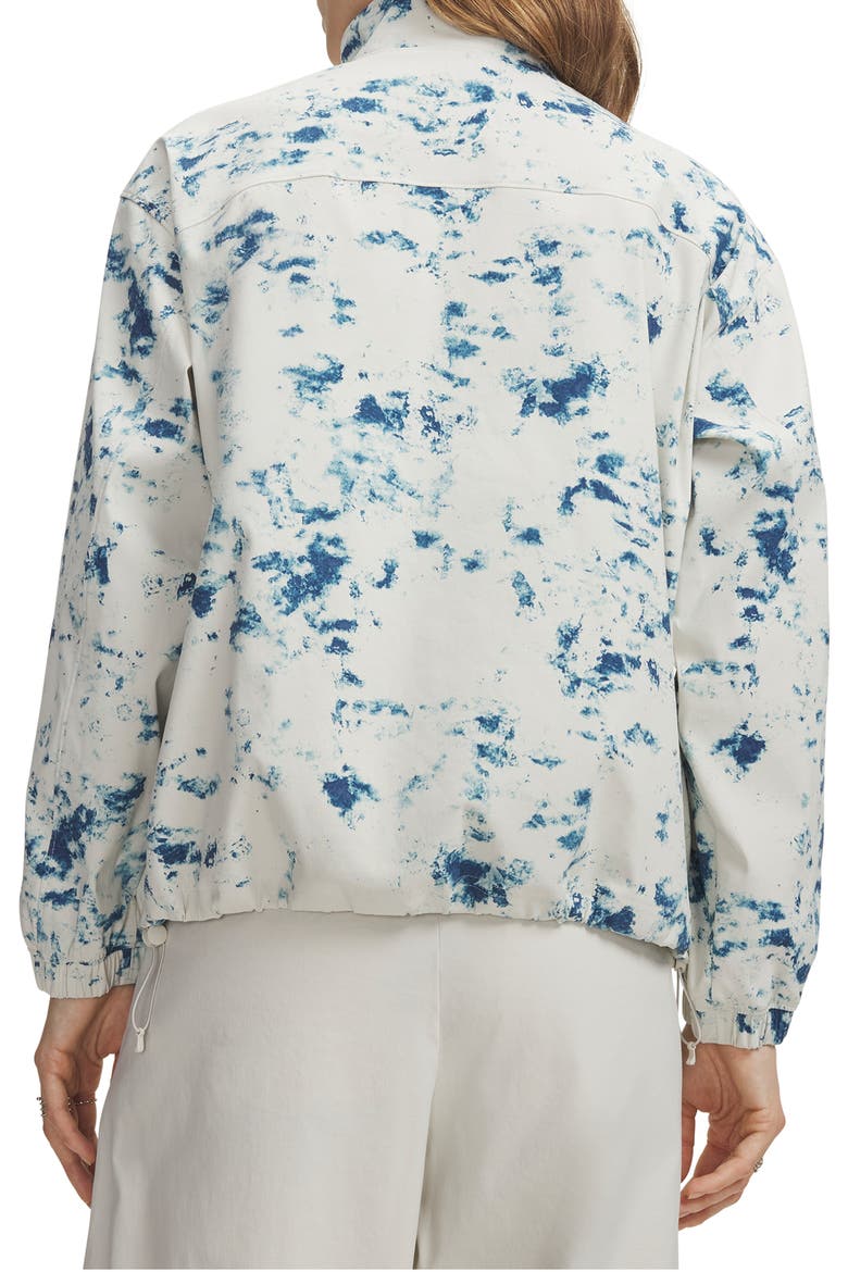 Unstoppable Print Jacket, Alternate, color, SUMMIT WHITE / WHAM BLUE