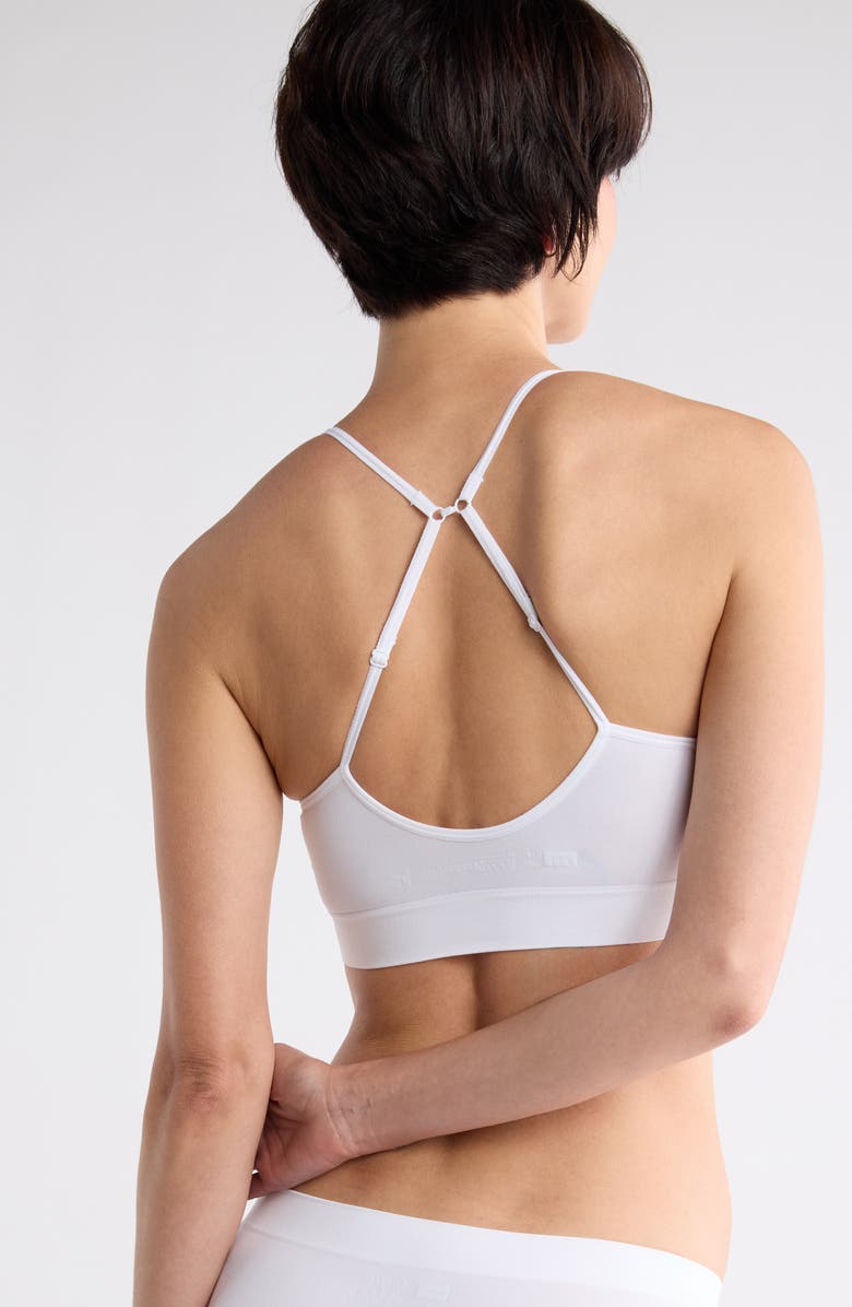 NORDSTROM RACK Assorted 3-Pack Everyday Bralettes, Alternate, color, White Multi