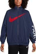 Nike Women's Nike Navy Paris Saint-Germain Essential Windrunner Full-Zip Jacket