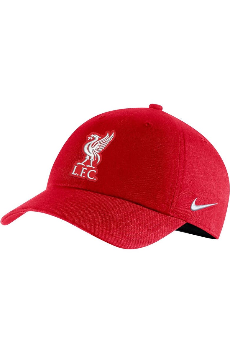 Nike Men's Nike Red Liverpool Campus Adjustable Hat, Main, color, 