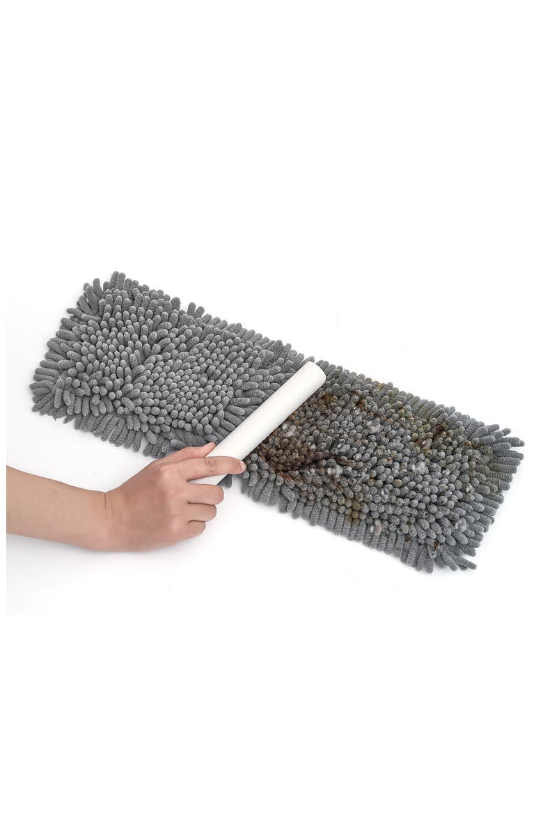 Heavy Duty Wet & Dry Sweeper Mop, Alternate, color, SILVER/ GRAY