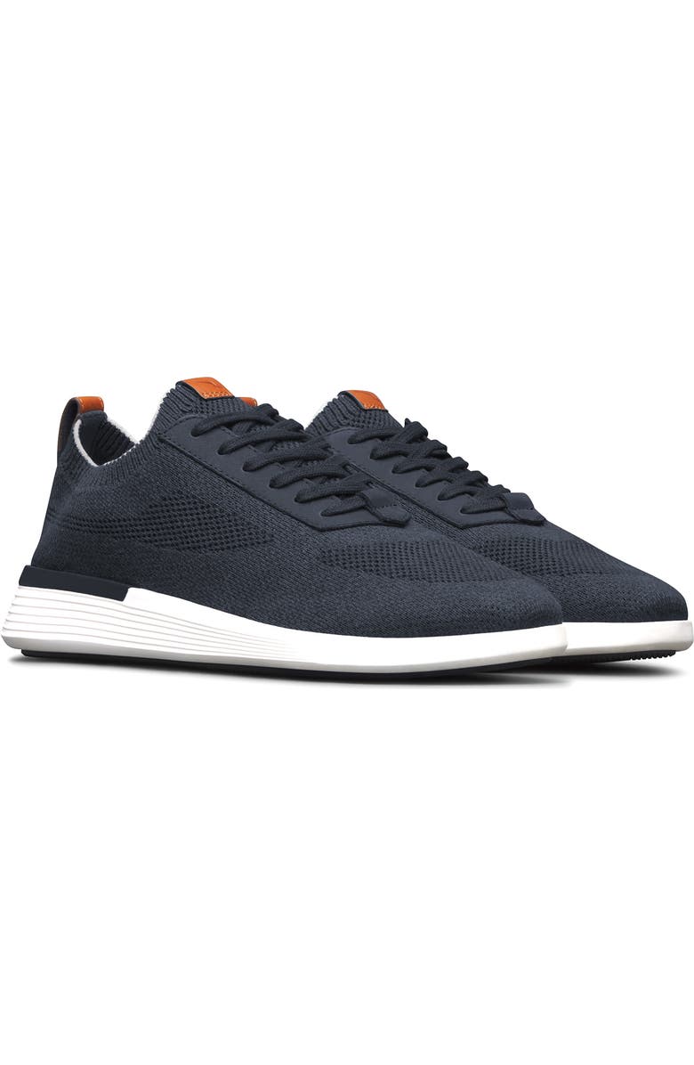 Wolf & Shepherd Supremeknit Sneaker, Main, color, Navy / White