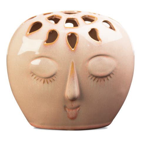Dreamer Blush Ceramic Bud Vase Decorative Home Accent