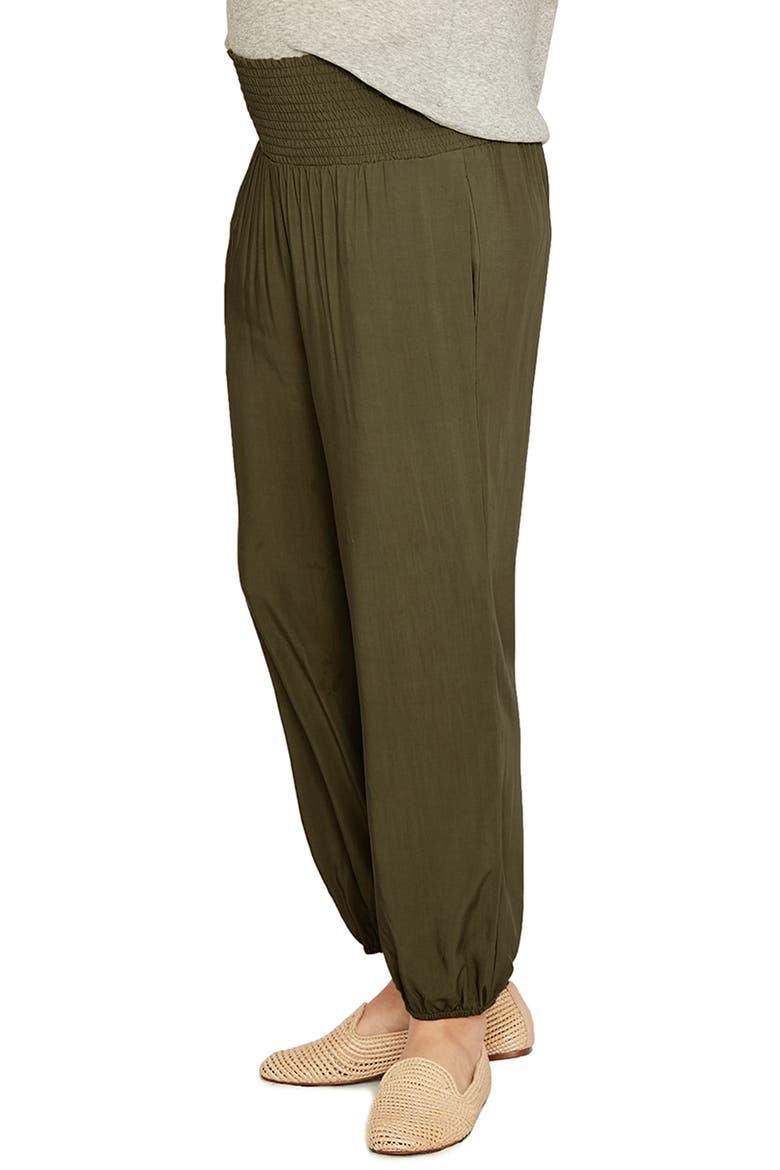 Weekend Pants, Alternate, color, MOSS