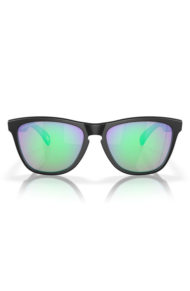 Oakley Frogskins 54mm Prizm<sup>™</sup> Rectangular Sunglasses, Main, color, Matte Black