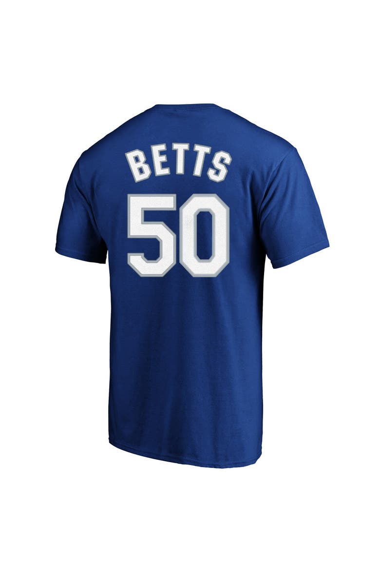 Men's Mookie Betts Royal Los Angeles Dodgers Big & Tall Name & Number T-Shirt, Alternate, color, Royal