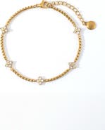Mint & Lily Radiant Clover Bracelet