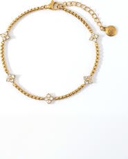 Mint & Lily Radiant Clover Bracelet
