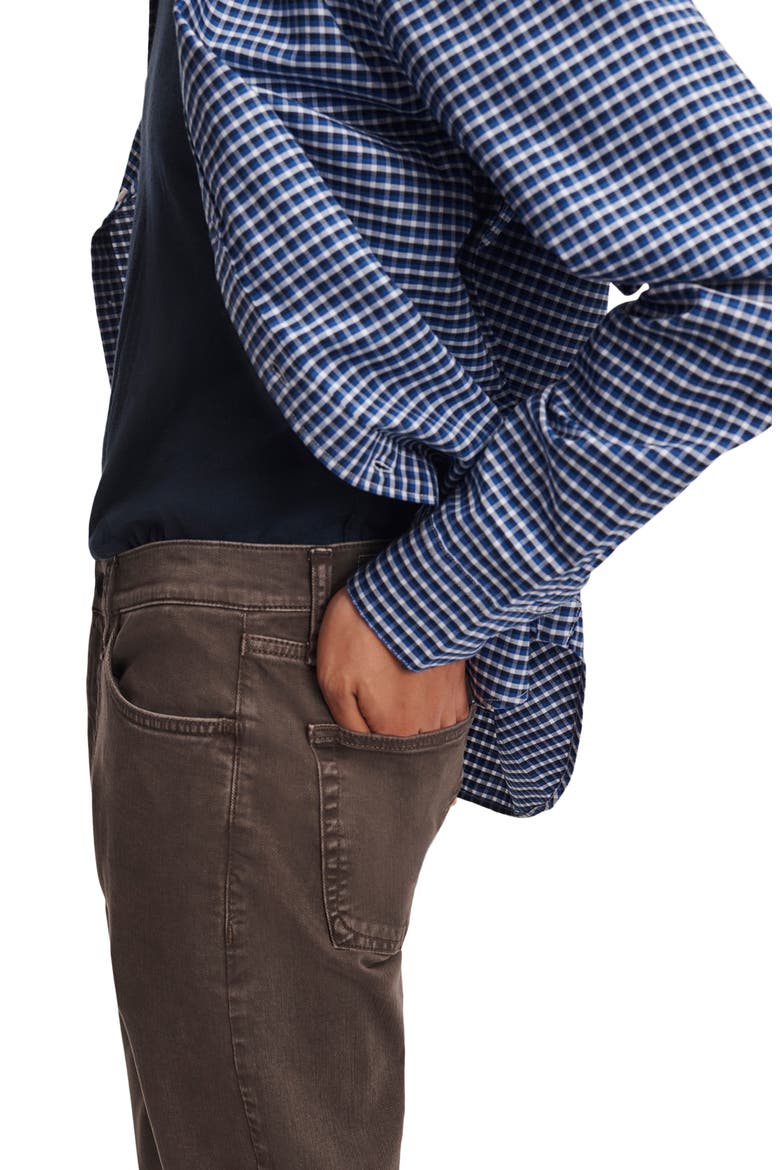 Fit 2 Mid Rise Slim Fit Jeans, Alternate, color, BROWN