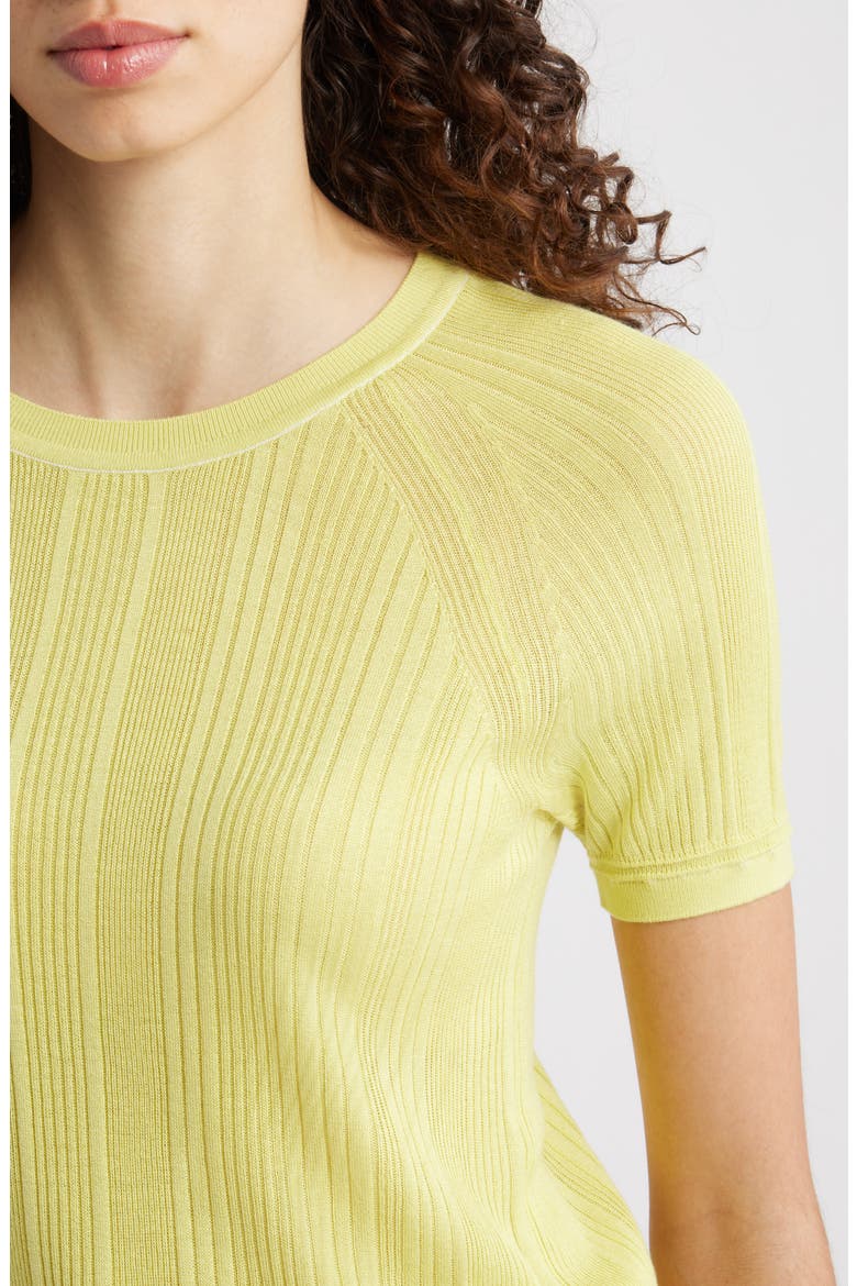 Teresa Rib T-Shirt, Alternate, color, ENDIVE