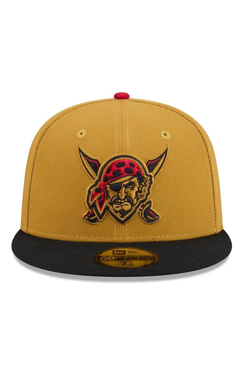 Men's New Era Gold/Black Pittsburgh Pirates 2026 City Connect 59FIFTY Fitted Hat, Alternate, color, Gold