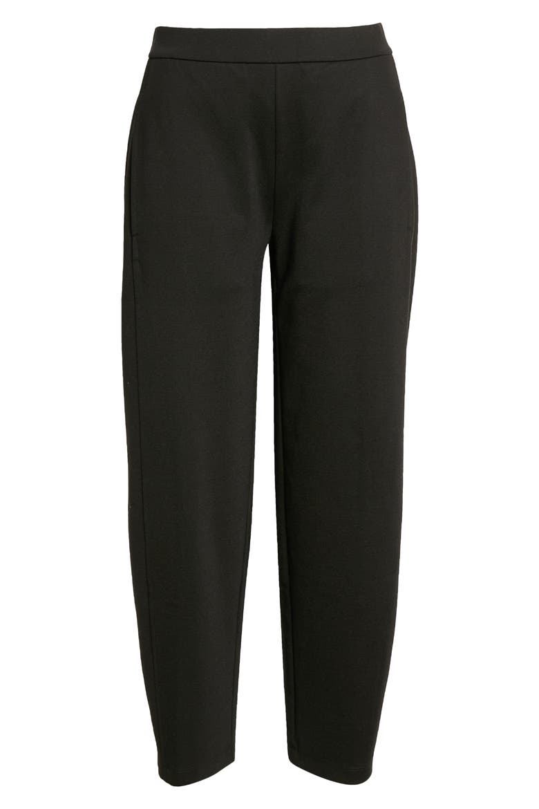 Ankle Lantern Pants, Alternate, color, BLACK