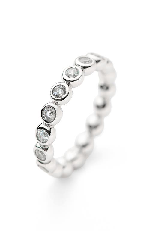 Missoma Tennis Stacking Ring In Brown